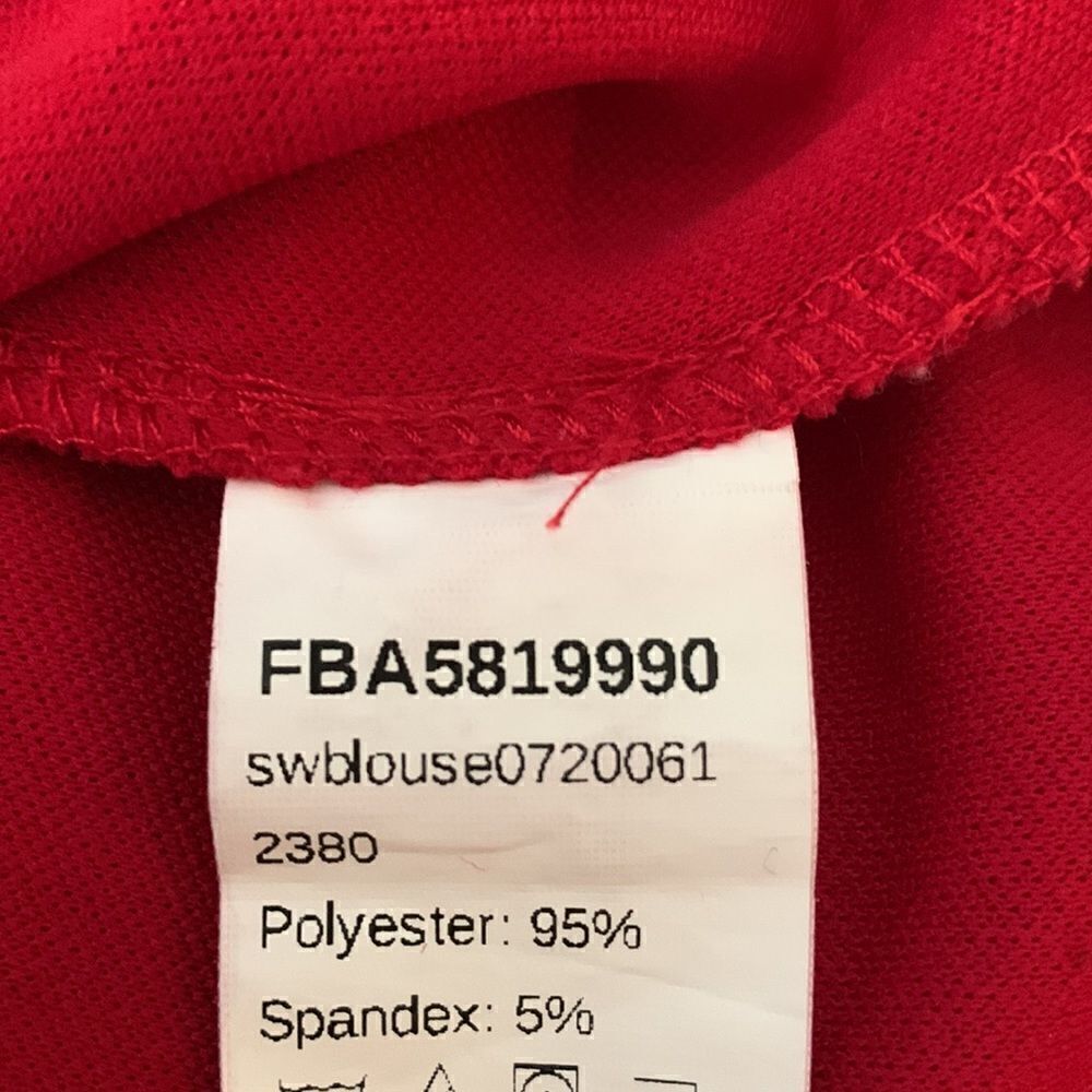 Red Blouse   - Picture 7 of 8